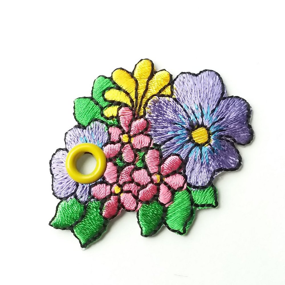 4/$20  Tropical flower shoe charm Roller Skate shoelace accessory patch charm